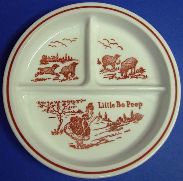 Anchor Hocking Vitrock Bo Peep Plate