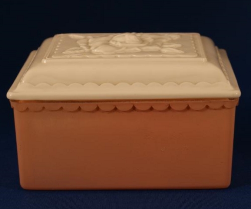 Anchor Hocking American Artware Jewelry Box