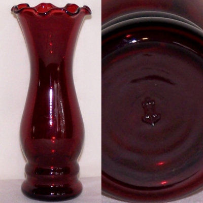 Anchor Hocking Royal Ruby Vase