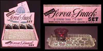 Anchor Hocking Serva-Snack Set