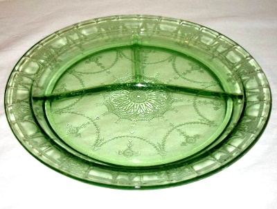 Hocking Cameo Grill Plate