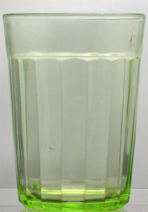 Hocking Pillar Optic Tumbler