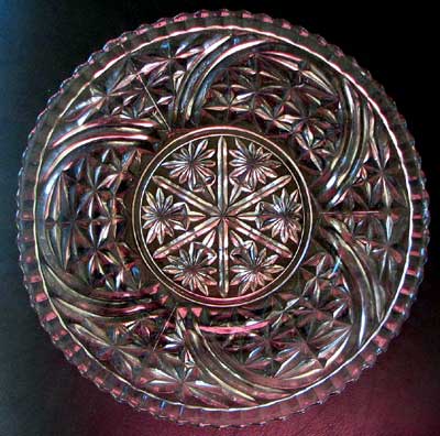 Anchor Hocking Thousand Line Plate