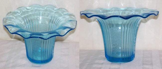 Hocking Mayfair Sweet Pea Vase