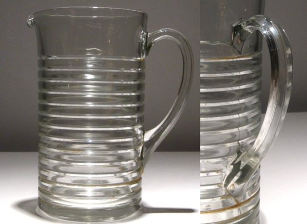 Hocking Normandie Pitcher