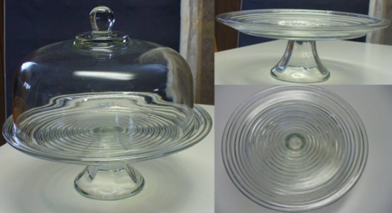 Anchor Hocking Park Avenue Cake Stand