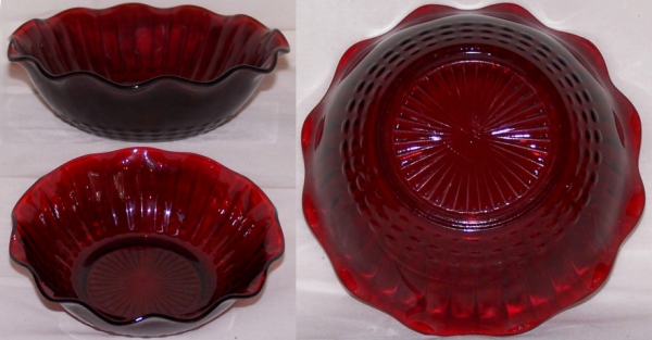 Hocking #A573 Royal Ruby Bonbon
