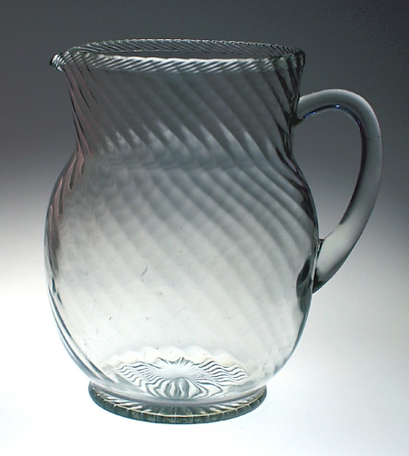Hocking Spiral Pitcher