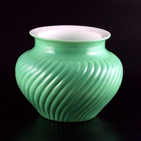 Hocking # W88-6" Vitrock Flower Bowl