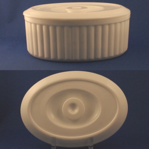 Hocking Oval Vitrock Refrigerator Storage Jar