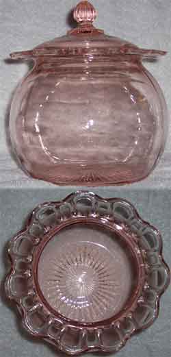 Hocking Old Colony Cookie Jar