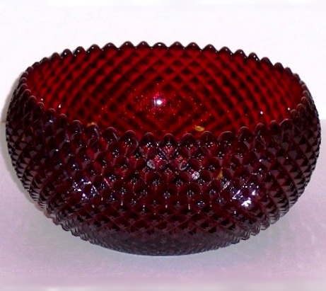 Hocking Miss America Royal Ruby Bowl