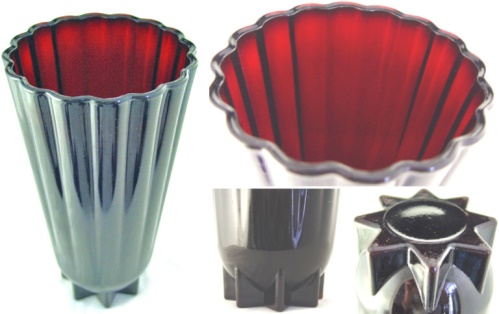 Anchor Hocking Classic Royal Ruby Vase