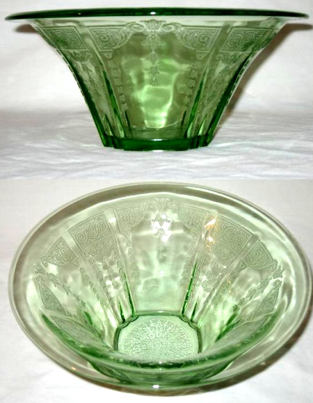 Hocking Princess Hat-Shaped Bowl