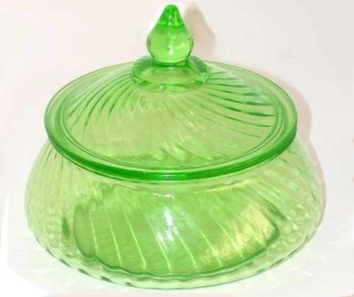 Hocking Spiral Candy w/ Cover