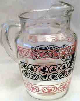 Hocking Wrought Iron Pitcher