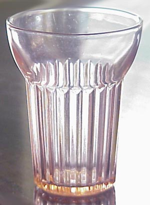 Hocking Queen Mary or "Vertical Ribbed" Tumbler