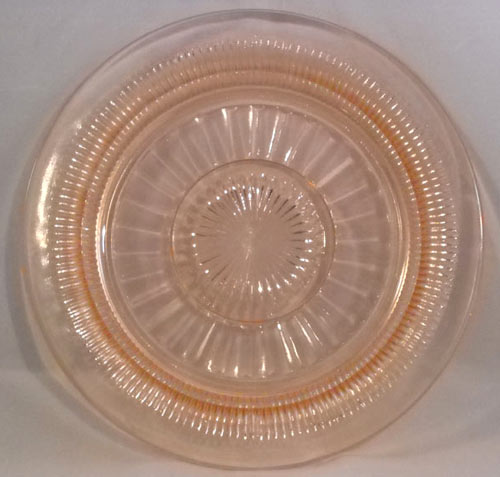 Hocking Coronation Plate