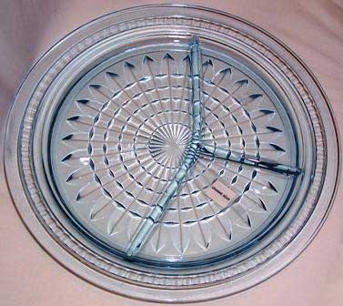 Hocking Kaleidoscope Grill Plate