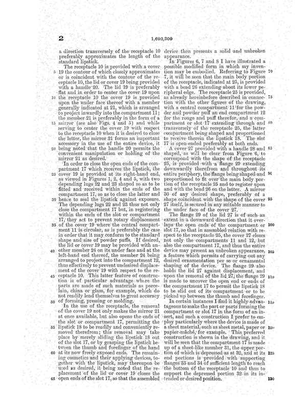 McKee Compact Patent 1692309-3