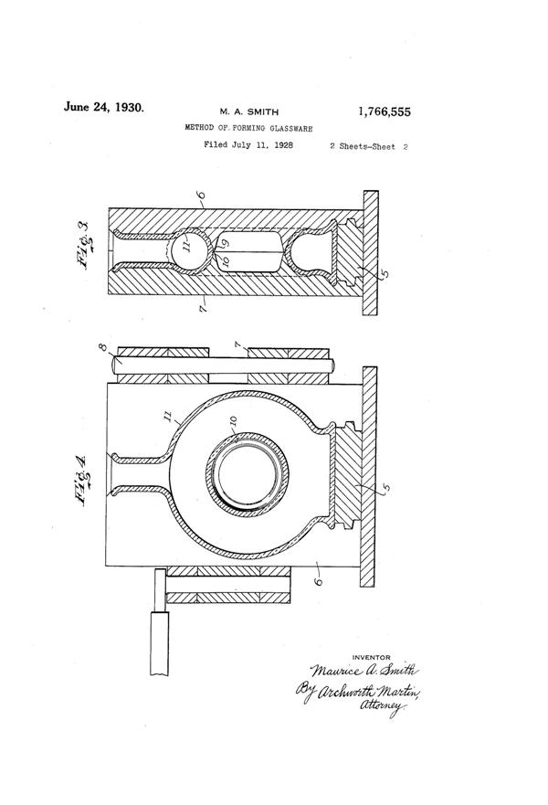 McKee Lifesaver Decanter Patent 1766555-2