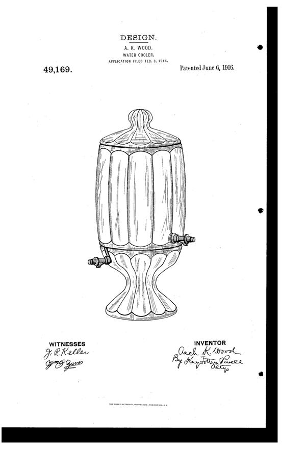 McKee Dispenser Design Patent D 49169-1