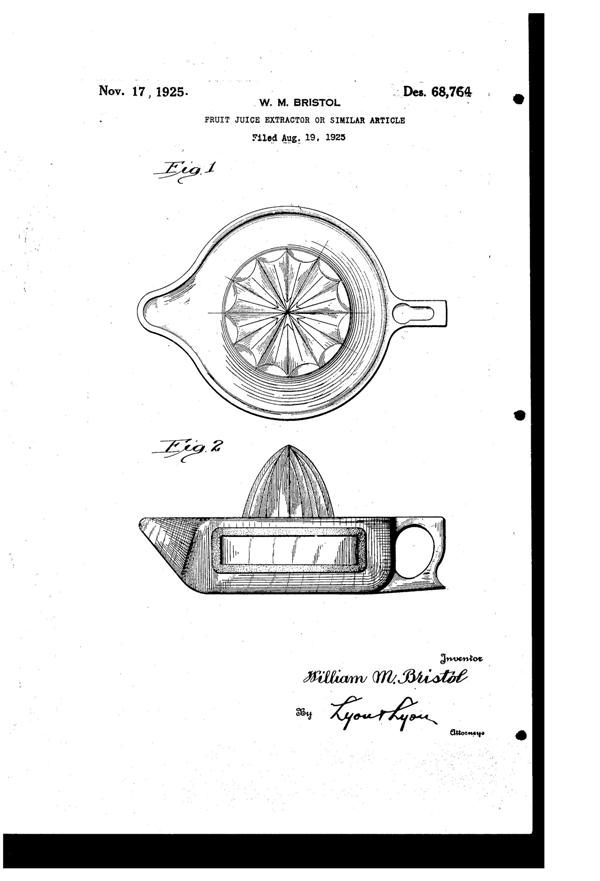 McKee Reamer Design Patent D 68764-1