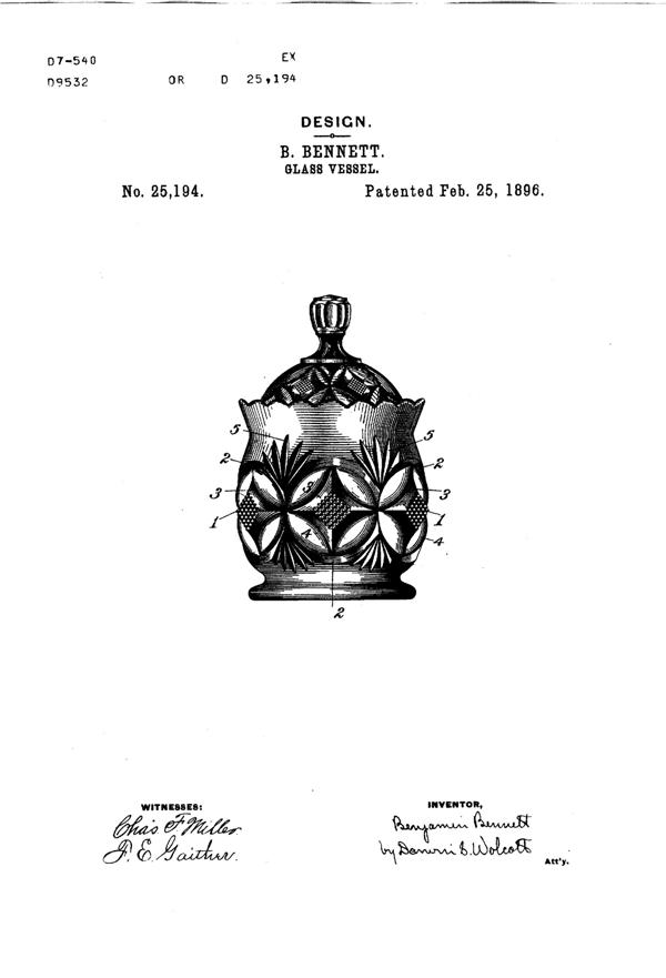 Westmoreland Elite Line Design Patent D 25194-1