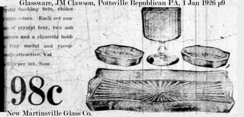 New Martinsville Glassware Advertisement