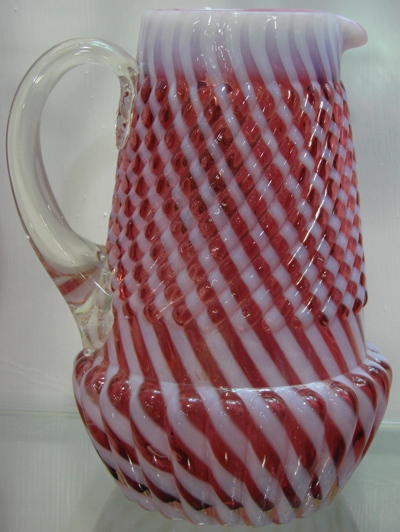 Northwood # 229 Chrysanthemum Swirl Pitcher