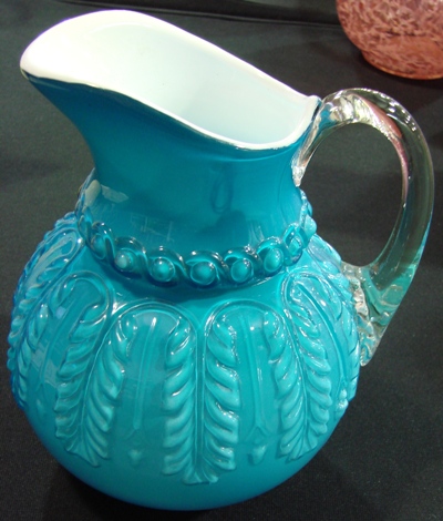 Northwood #263 Leaf Umbrella Pitcher