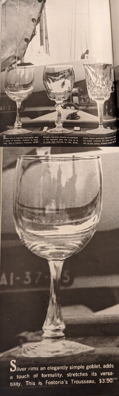 Fostoria Trousseau Ad
