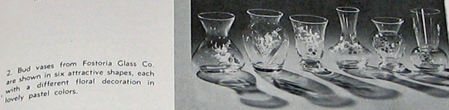Fostoria Bud Vases
