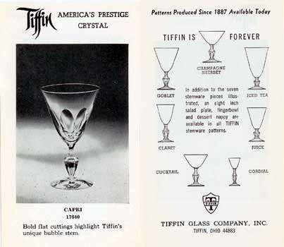 Tiffin #17640 Capri