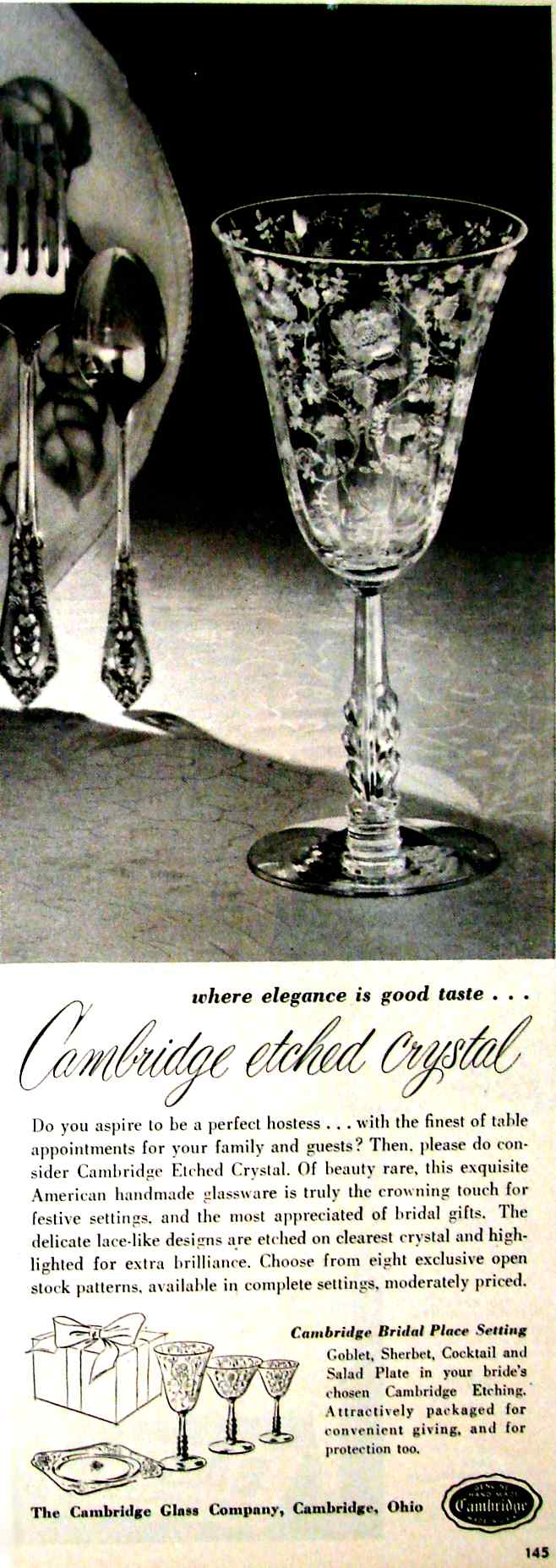Cambridge Roselyn Advertisement