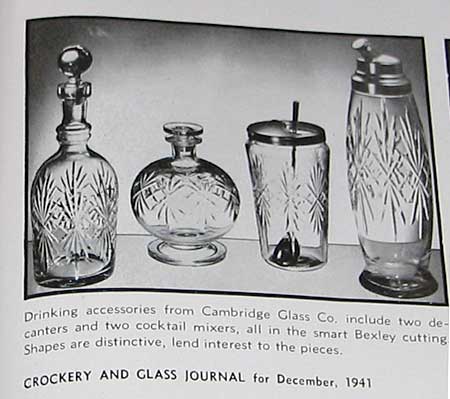 Cambridge Barware Advertisement