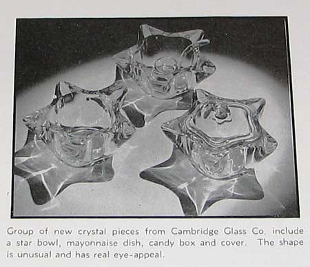 Cambridge Star Dishes Advertisement