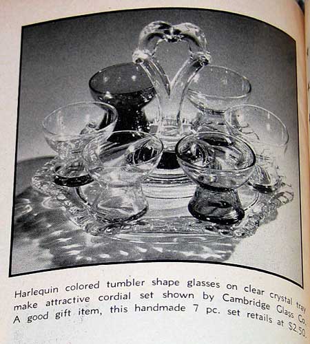 Cambridge Beverage Tray Advertisement