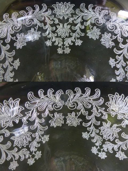 Bryce Fern Leaf Etch