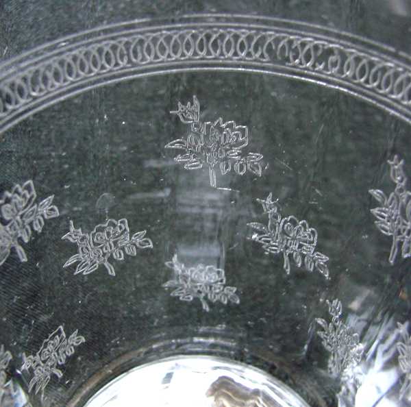 Bryce # 340 Naples Needle Etch on # 285 Tumbler