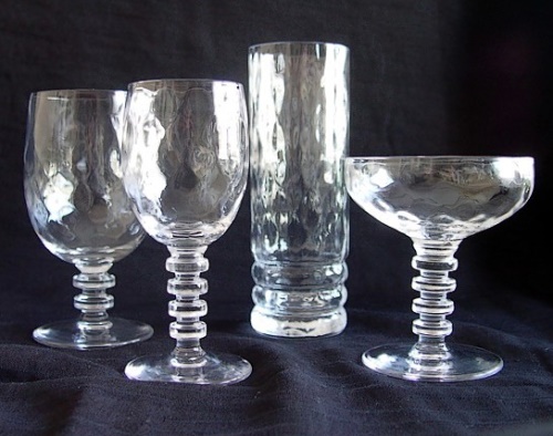 Bryce # 670 Diamond Optic Stems & Tumbler