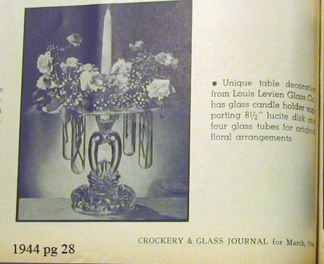 Indiana #1007 Candlestick Advertisement