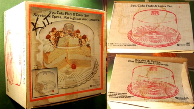Indiana Box for Cake Plate