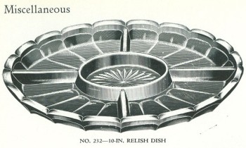 Indiana # 232 Relish Catalog Page