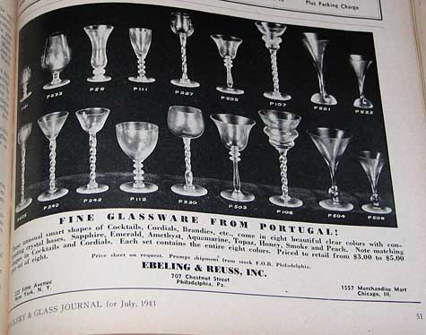 Portugal Glass Stem Ad