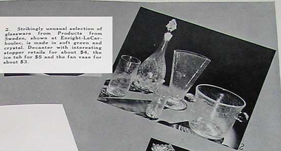Swedish Crackle Glass ad