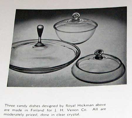 J. H. Venon Company Royal Hickman Ad