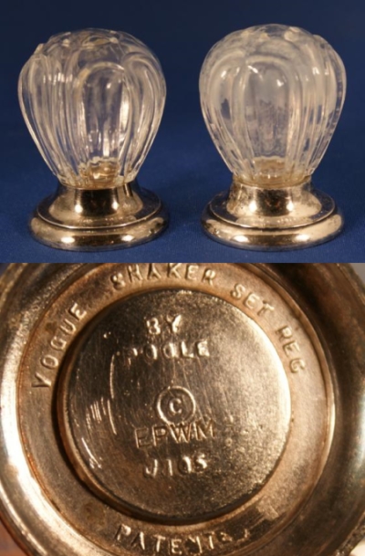 Unknown Shakers w/ Silverplate Base