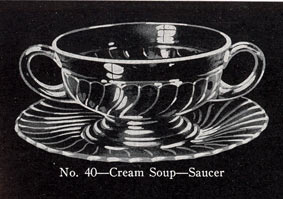 Duncan & Miller #  40 1927 Catalog Page