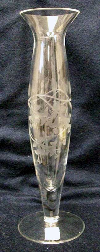 Fostoria Vase Made in Romania